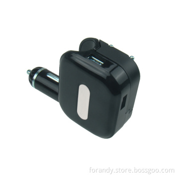 All in 1 Travel & Car Charger for iPad 5 Air iPhone 5s 5c (CW01)